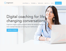 Tablet Screenshot of cognician.com